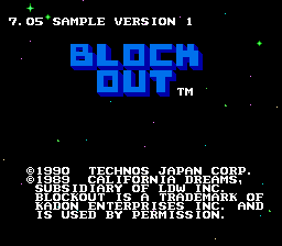Block Out (prototype)